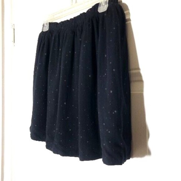 Catimini Reversible Skirt Girls Size 12 Year Elastic Waist Stars Cactus Flowers - Picture 16 of 16